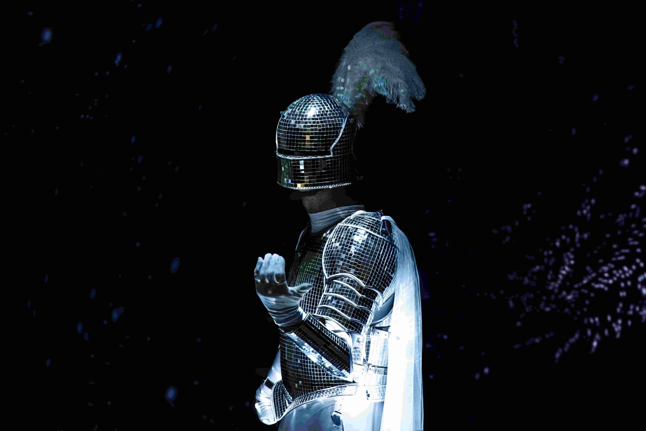 Queering the Knight for Into the Wyld at the Williamson Art Gallery and Museum in Birkenhead in October 2024
