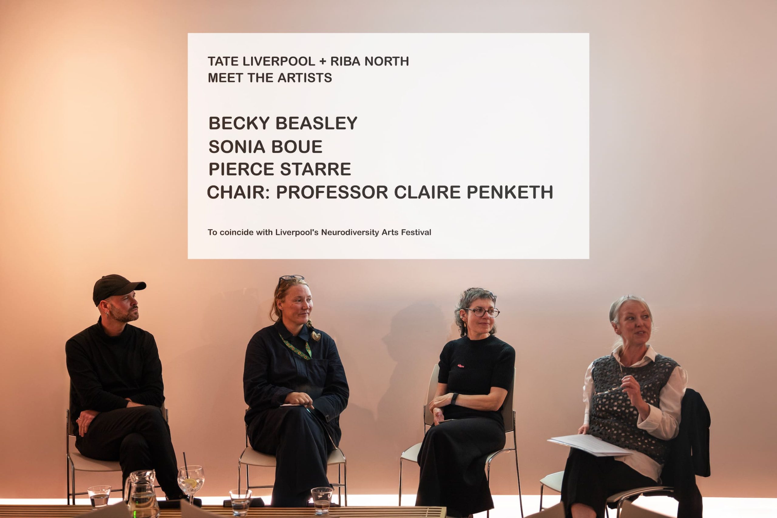 Meet the Artists at Tate Liverpool as part of the Brain Charity Neurodiversity Festival in October 2024
