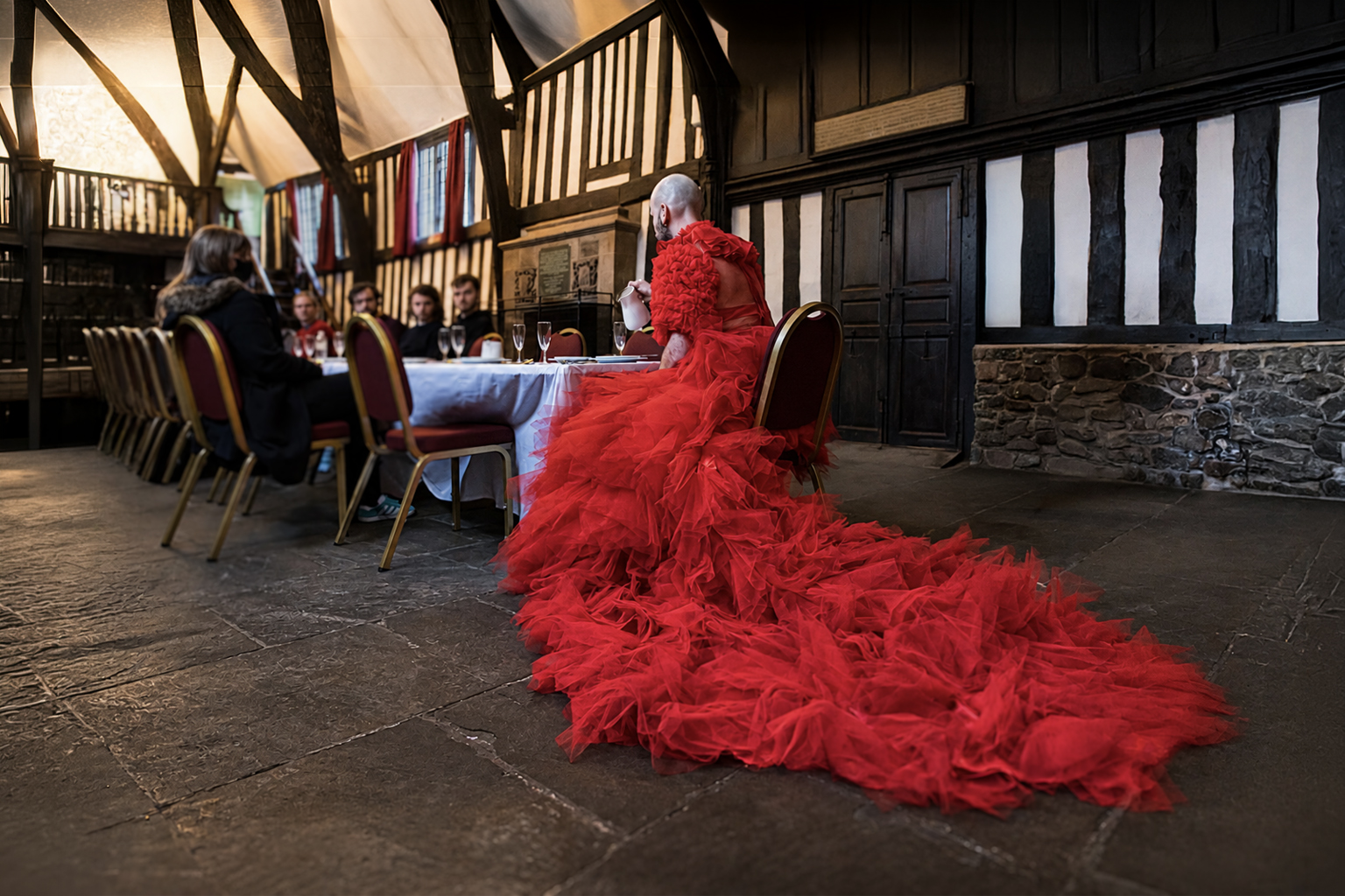 Scrutiny shared at the Guildhall as part of UK New Artists Leicester City Takeover in May 2022
