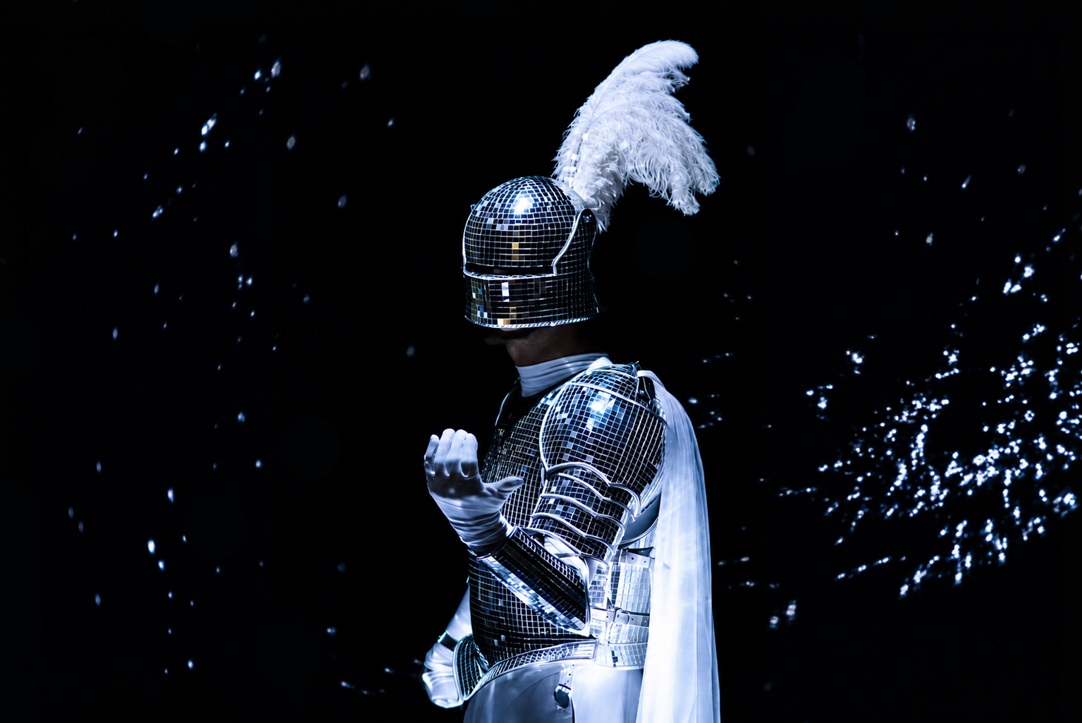 Queering the Knight for Into the Wyld at the Williamson Art Gallery and Museum in Birkenhead in October 2024
